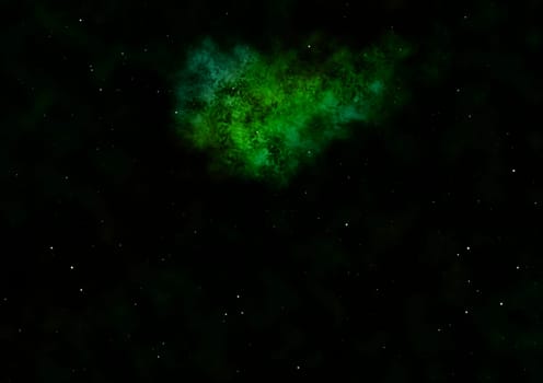 Star field in space a nebulae and a gas congestion. Elements of this image furnished by NASA . 3D rendering