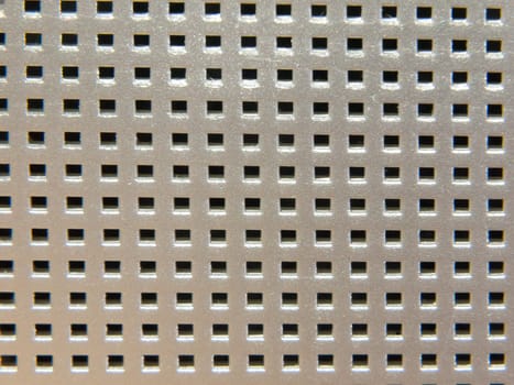 metal radio iron grid up close detail  England  UK