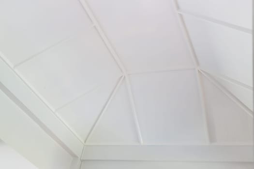 Vintage white building hall interior, stock photo