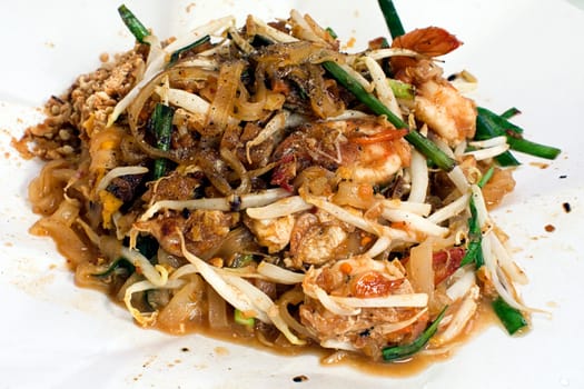 pad thai delicious stir fried noodles thai food