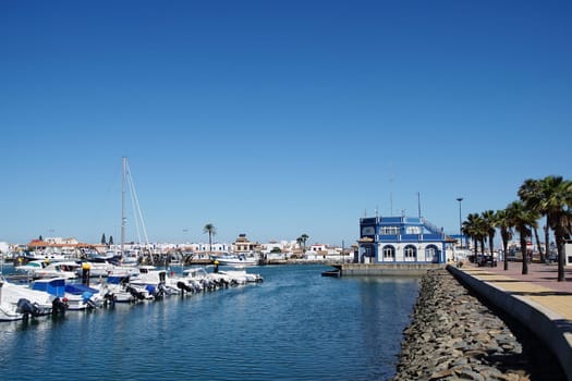 Marina in Isla Canela Spain