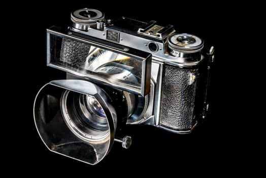 Old camera cropped to black