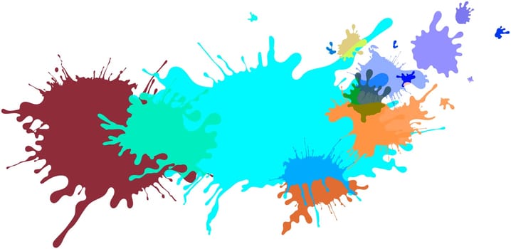 blobs colors pastel cropped background banner colorful