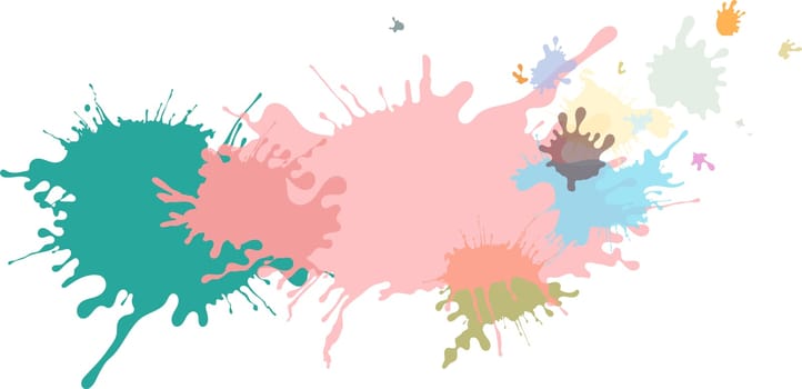 blobs colors pastel cropped background banner colorful