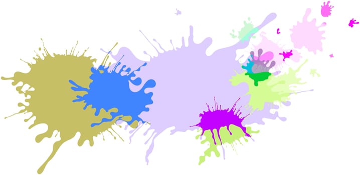 blobs colors pastel cropped background banner colorful