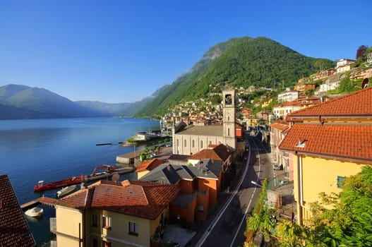 Argegno on Lake Como in Italy - Argegno Lake Como,Lombardy in Italy