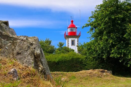 Phare de Morgat lighthouse in Brittany - Phare de Morgat lighthouse in Brittany,France