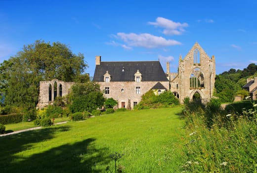 Abbaye de Beauport in Paimpol,Bretagne Frankreich - Abbaye de Beauport in Paimpol,Brittany in France