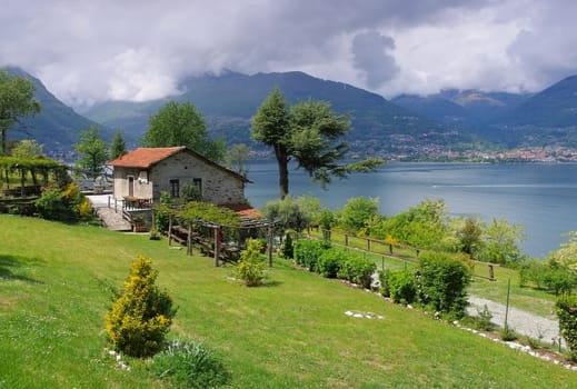 Lake Como small house on the lake - Lake Como,Lombardy,small house on Italian Lakes