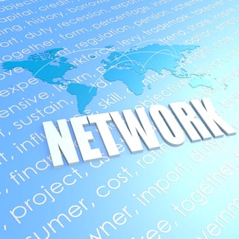 Network world map