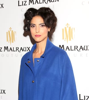 Zoe Helali at the Liz Malraux Fashion Show Winter 2017 at the Hotel Atlantic,Hamburg