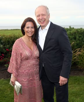 Tom Buhrow with Daniela Boff ,. Manfred Baumann invited to the yearly crab dinner in his house in Morsum - Sylt