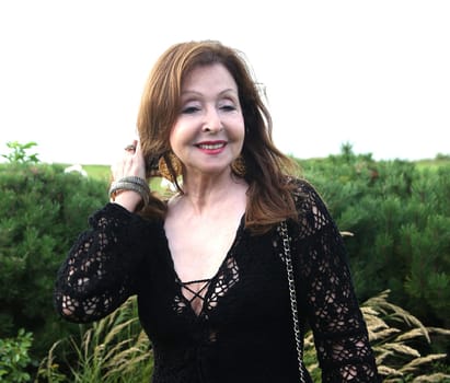 Vicky Leandros,. Manfred Baumann invited to the yearly crab dinner in his house in Morsum - Sylt