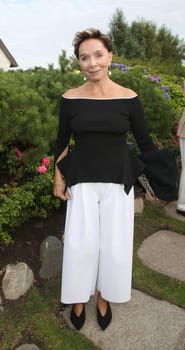 Monika Peitsch ,. Manfred Baumann invited to the yearly crab dinner in his house in Morsum - Sylt