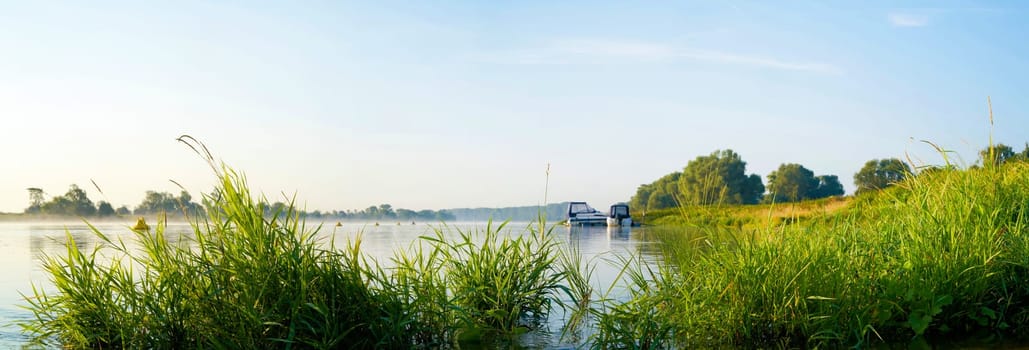 Elbe bank near Magdeburg in the district Westerhüsen