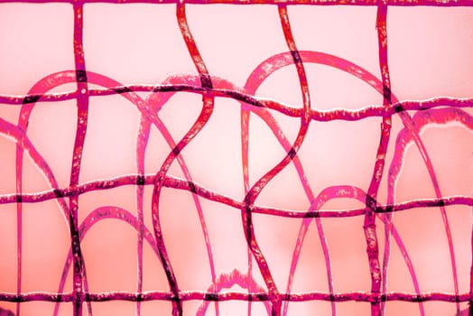 Grid,curved in motion