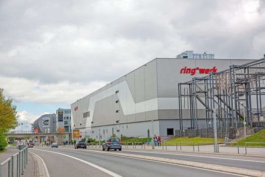 Nurburg, Germany - May 20, 2017: Road to race track Nurburgring - Ring tack