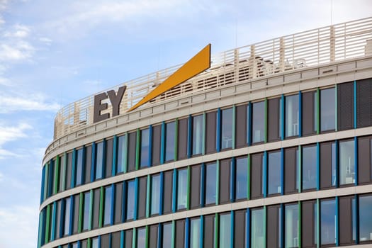Stuttgart, Germany - May 06, 2017: accountancy firm Ernst & Young GmbH Wirtschaftsprüfungsgesellschaft