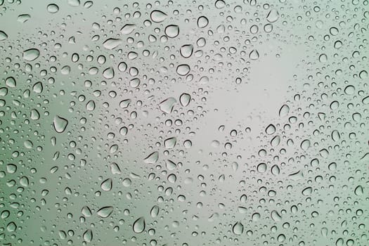 Rain drops background, water raindrop