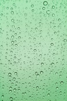 Rain drops background, water raindrop