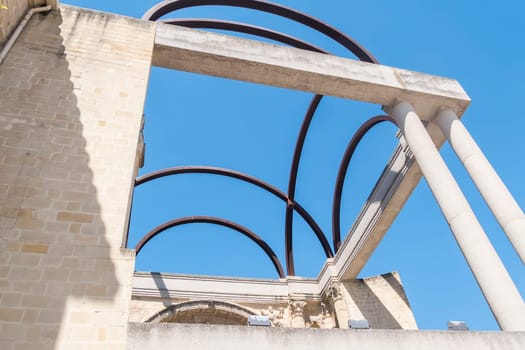 Old San Francisco Convent facade details, actually auditorium, Baeza, Spain