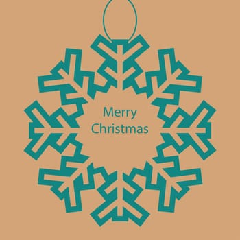 Christmas card background. New year vector illustration.