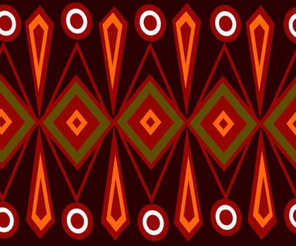 Ethnic Abstract bright pattern background. Vector illustration.