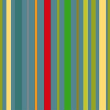 Bright Colorful seamless stripes pattern. Abstract vector background.