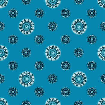 Abstract East seamless pattern background. Vector illustration.