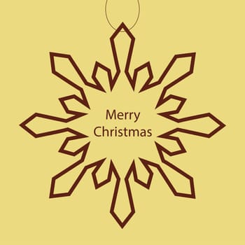 Christmas card background. New year vector illustration.