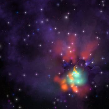 A Star Cluster consists of a group of stars that are closely bound together by gravitational forces.