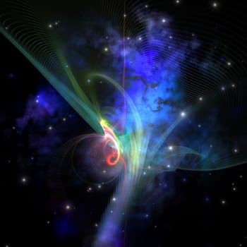 A Quantum Filament can be very hazardous to space vehicles and can be hundreds of meters long and no mass so they are very hard to detect.