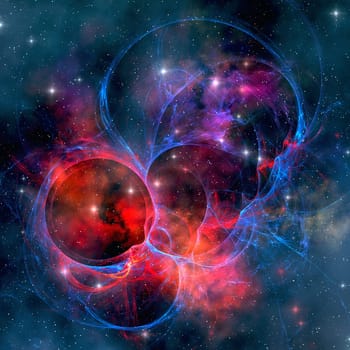 A Dark Nebula is an interstellar cloud that is so dense that it obscures the light from an Emission or Reflection Nebula.
