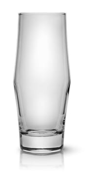 Elegant cocktail glass isolated on white background