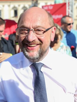 Martin Schulz,SPD party chairman and chancellor candidate on 28.08.2017 in Magdeburg