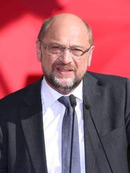 Martin Schulz,SPD party chairman and chancellor candidate on 28.08.2017 in Magdeburg