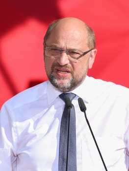 Martin Schulz,SPD party chairman and chancellor candidate on 28.08.2017 in Magdeburg