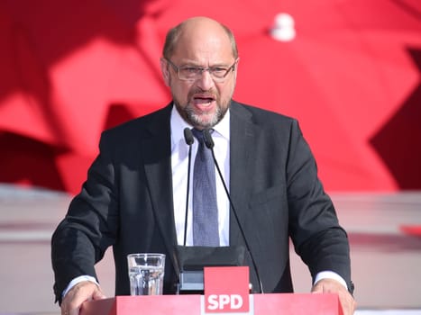 Martin Schulz,SPD party chairman and chancellor candidate on 28.08.2017 in Magdeburg
