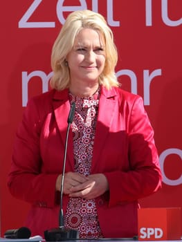 Manuela Schwesig (SPD) in Magdeburg 28.08.2017