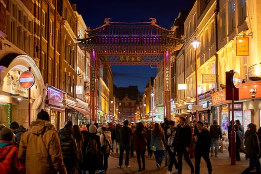 LONDON, UK - JANUARY 02