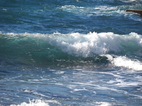 storm, storming, wave, ocean, sea,  background, water, rough