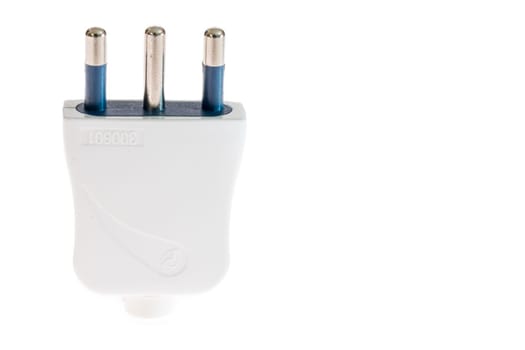 Withe Italian plug 16 ampere and adapter