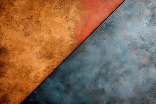 Beautifully intertwined textures in warm and cool tones create an intriguing visual dynamic that captivates the senses and inspires art.