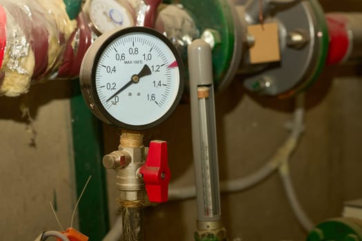 a device which detects or measures a physical property and records, indicates
