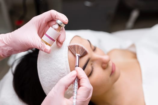 Chemical Peel Face Treatment with Retinol Serum