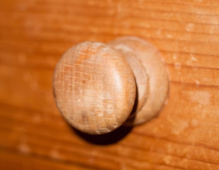 wooden door handle knob wardrobe chest of drawers  Essex  England  UK