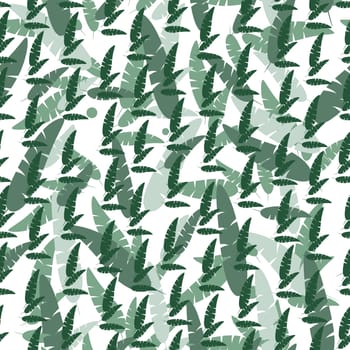 seamless with autumn leaves on white background. vector illustration