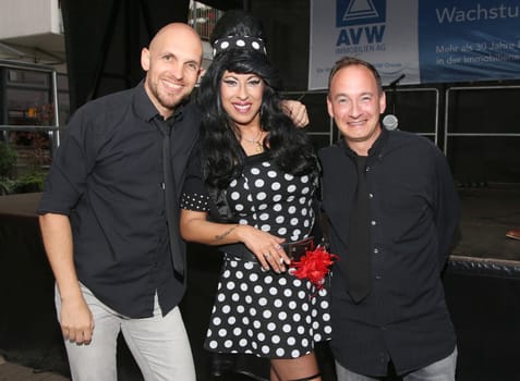 Rats of St.Pauli ,Marcus Prell und Alexx Grimm  , und Esther Filly Ridstyle ,.Stadtteilfest  in Hamburg  -Rotheburgsort mit Programm am 04.09.2017