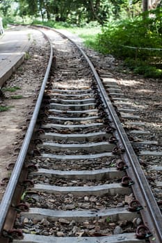 train rail transportation track line grass