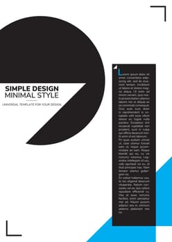 Colorful flat geometric covers design. Vector poster template. Modernism futuristic composition with simple shapes